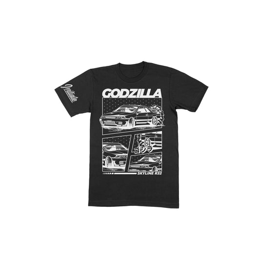 BLACK GODZILLA TEE